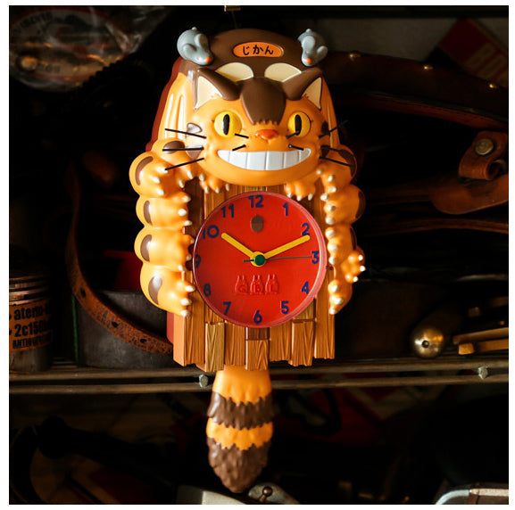 Ghibli My Neighbor Totoro Cat Wall Clock
