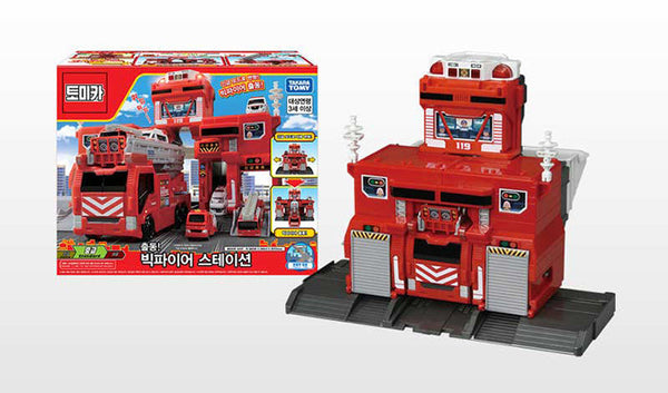 TOMICA Fire Station Go!