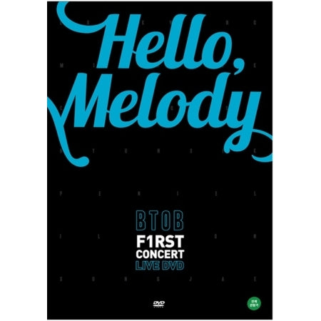BTOB Hello Melody Concert Live 2 DVD with photobook. A special edition featuring live performances, behind-the-scenes footage, and a photobook from BTOB's concert. Perfect for collectors and fans of BTOB.