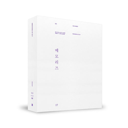 BTS Memories of 2017 – 5-DVD Boxset with Exclusive Photobook