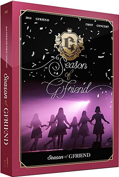Used GFriend 2018 First Gfriend Concert DVD 3 Disc Korea Version