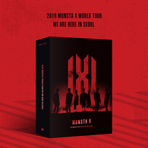 Monsta X World Tour We Are Here in Seoul 3 Disc Korea Version