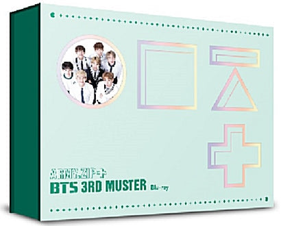 BTS 3rd Muster Army.Zip+ Blu ray Limited Edition Korea Version