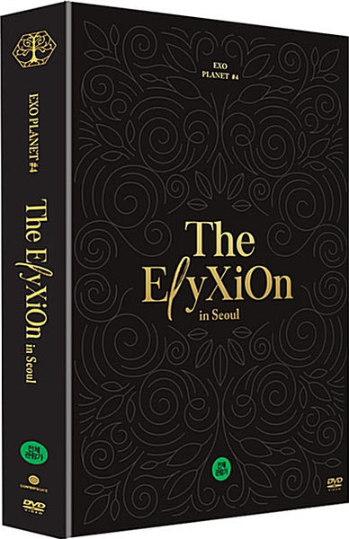 EXO Planet 4 - The Elyxion in Seoul DVD set, capturing the electrifying performances of EXO's 4th concert tour.