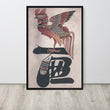 Phoenix Painting Korean Folk Art Digital Printable Art Printing Wall Decor
