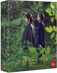 A stunning first press limited edition Blu-ray of The Handmaiden, housed in a beautifully designed package with extra collectible features.
