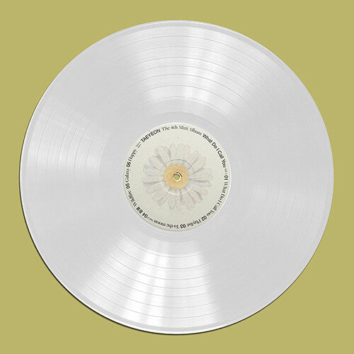 TaeYeon What Do I Call You Vinyl LP | First Press Limited Edition!